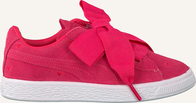 Roze PUMA Lage sneakers SUEDE HEART VALENTINE IN Roze PUMA Lage sneakers SUEDE HEART VALENTINE IN - large