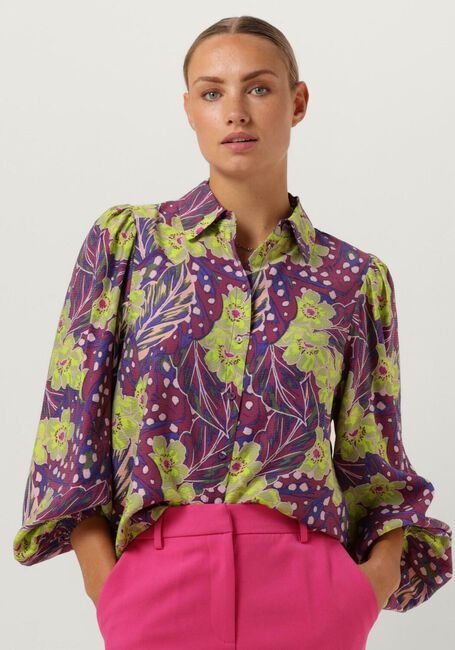 Paarse Y.A.S. Blouses YASEMILI LS SHIRT S. - large