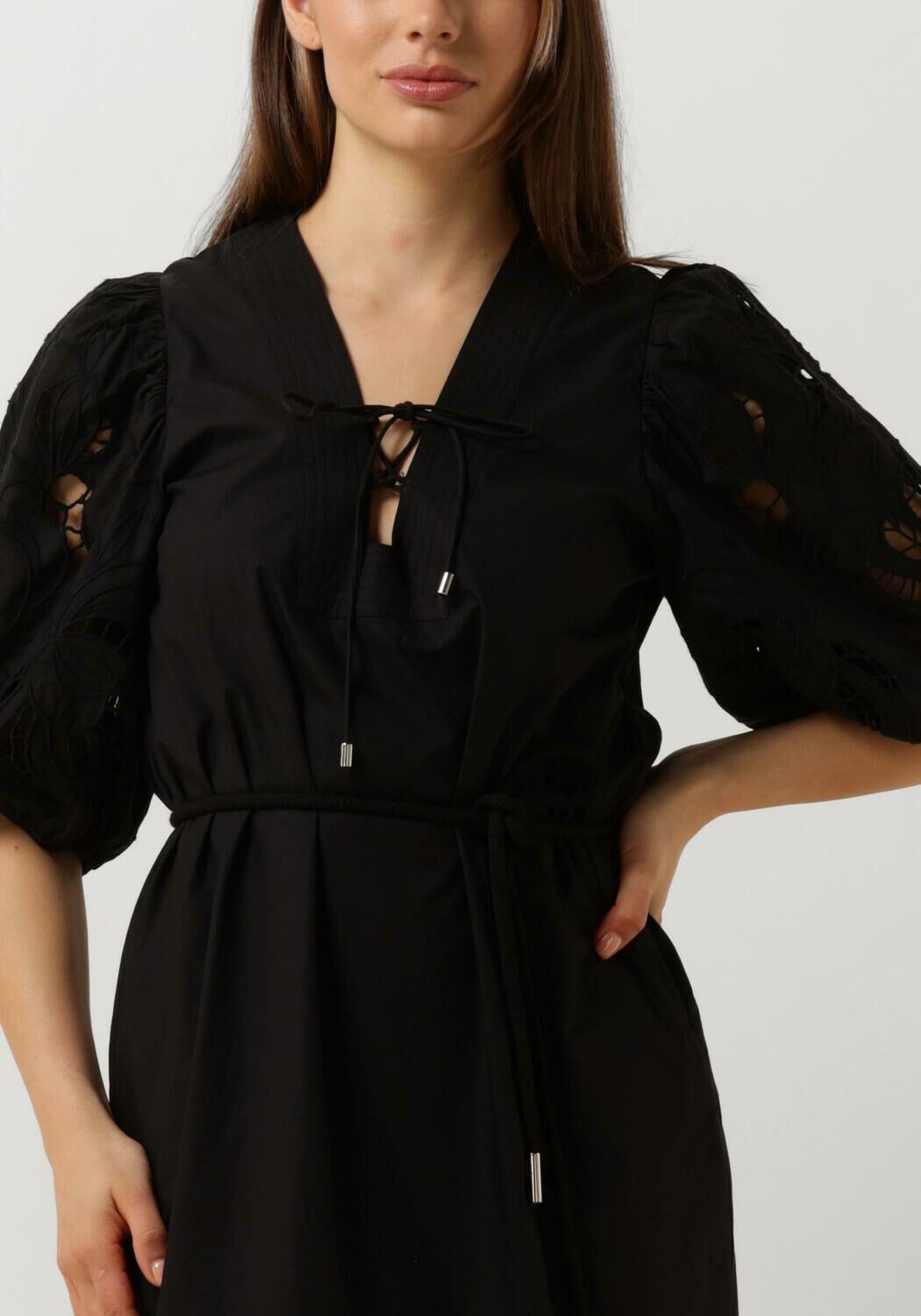 SCARLETT POPPIES Dames Jurken Istanbul Zwart