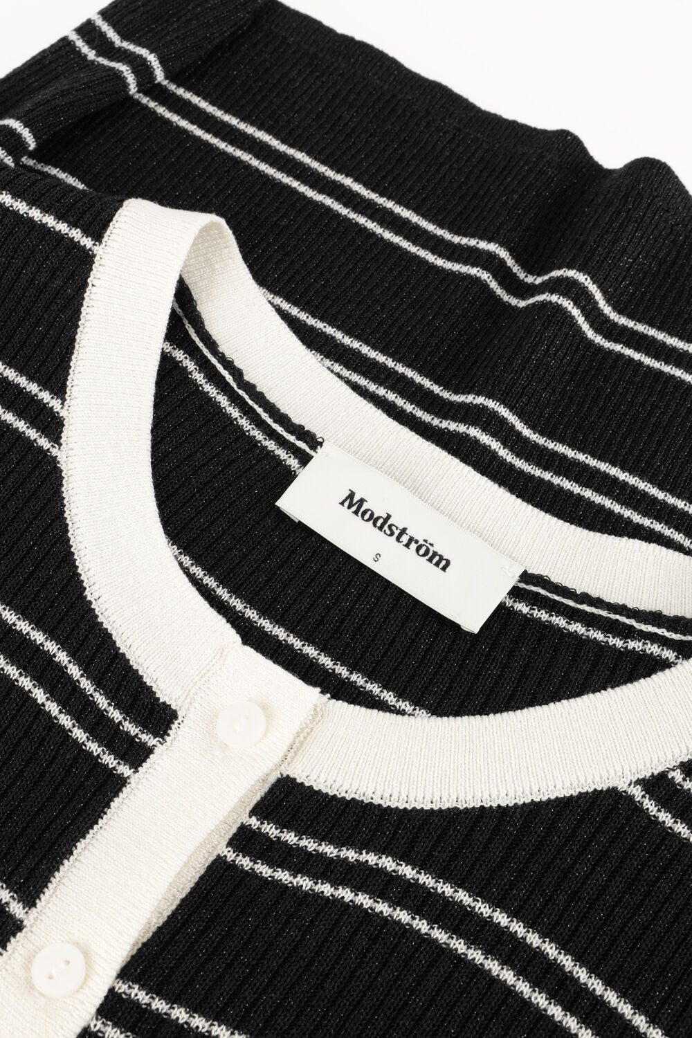 Zwarte MODSTR&Ouml;M Top PACIFICOMD SS POLO - large