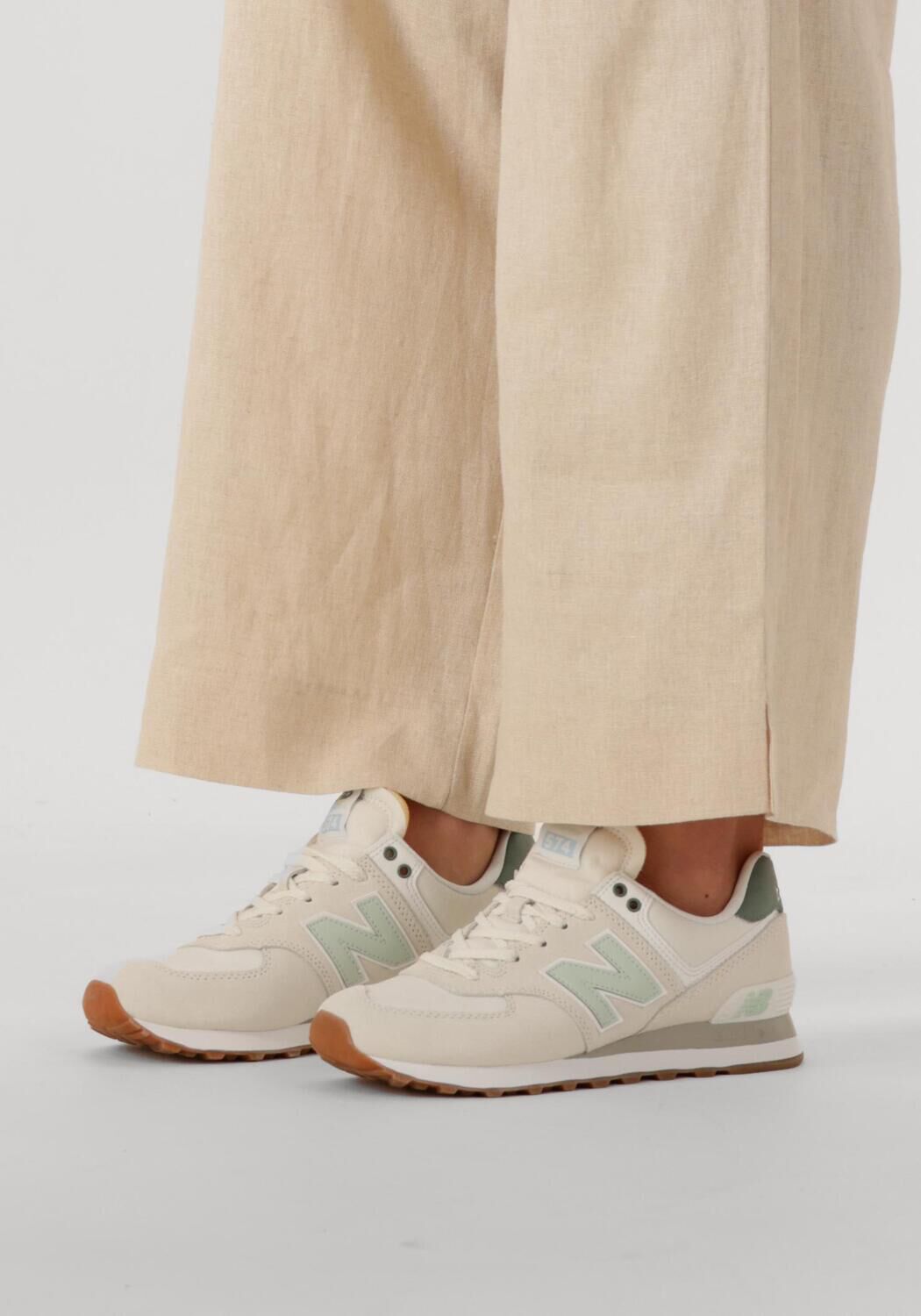 Beige NEW BALANCE Lage sneakers WL574 - large