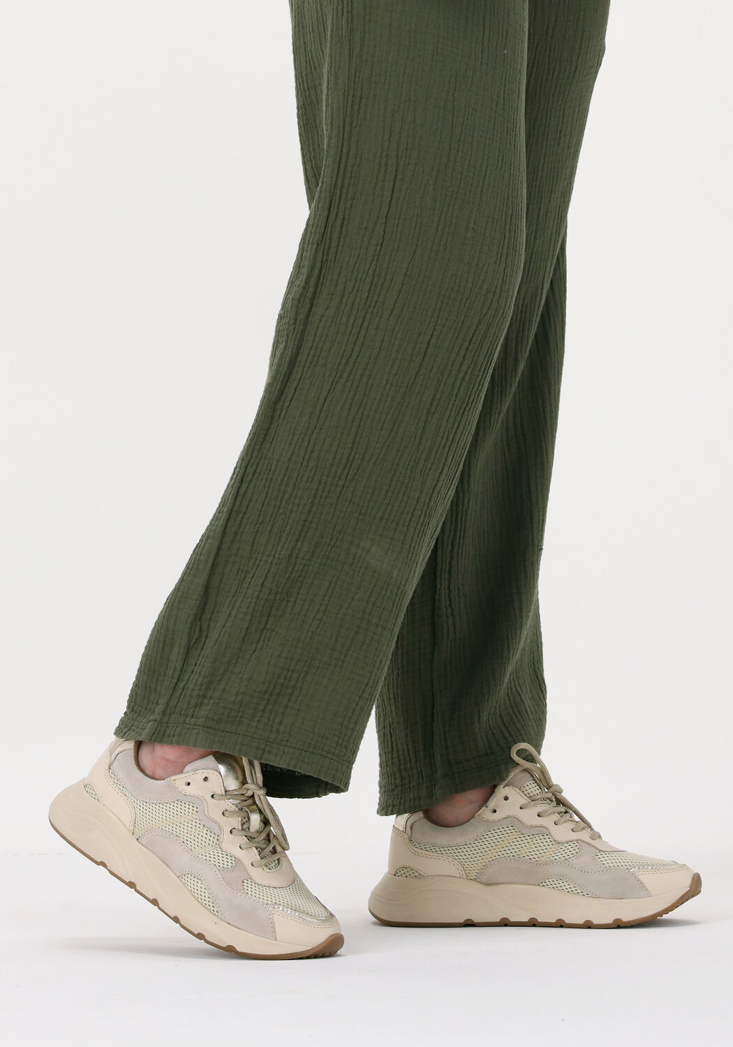 Omoda Dames Lage sneakers Kate Wit - Schoenen.nl