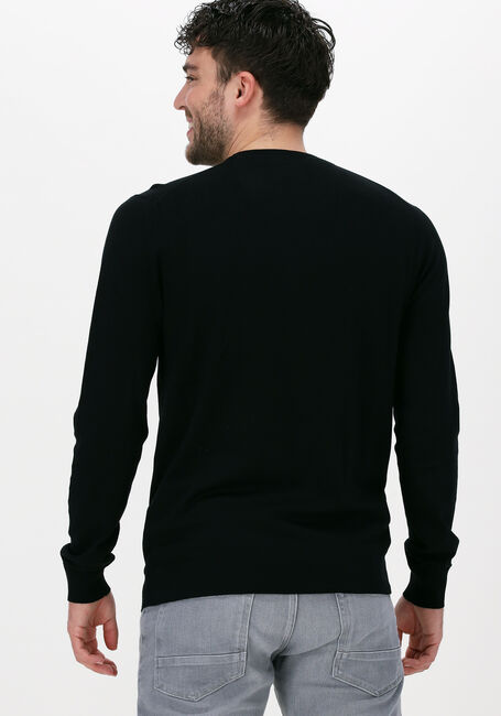Zwarte SCOTCH & SODA Trui CLASSIC CREWNECK PULLOVER - large
