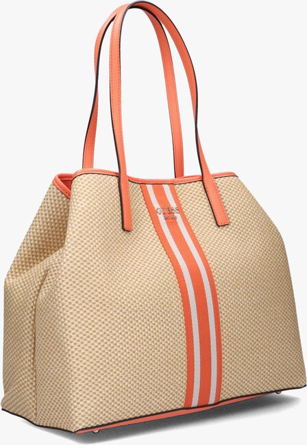 Oranje GUESS Handtas VIKKY LARGE TOTER Oranje GUESS Handtas VIKKY LARGE TOTER