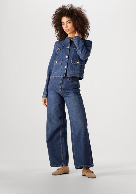 Blauwe VANESSA BRUNO Wide jeans BILBAO - large