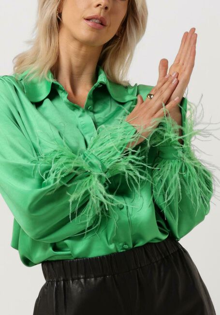 Groene ACCESS Blouses W2-7042-134 - large