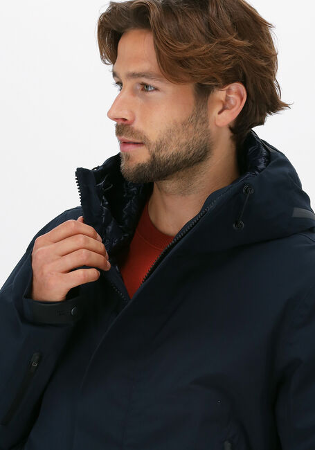 Donkerblauwe KRAKATAU Parka's QM341 - large