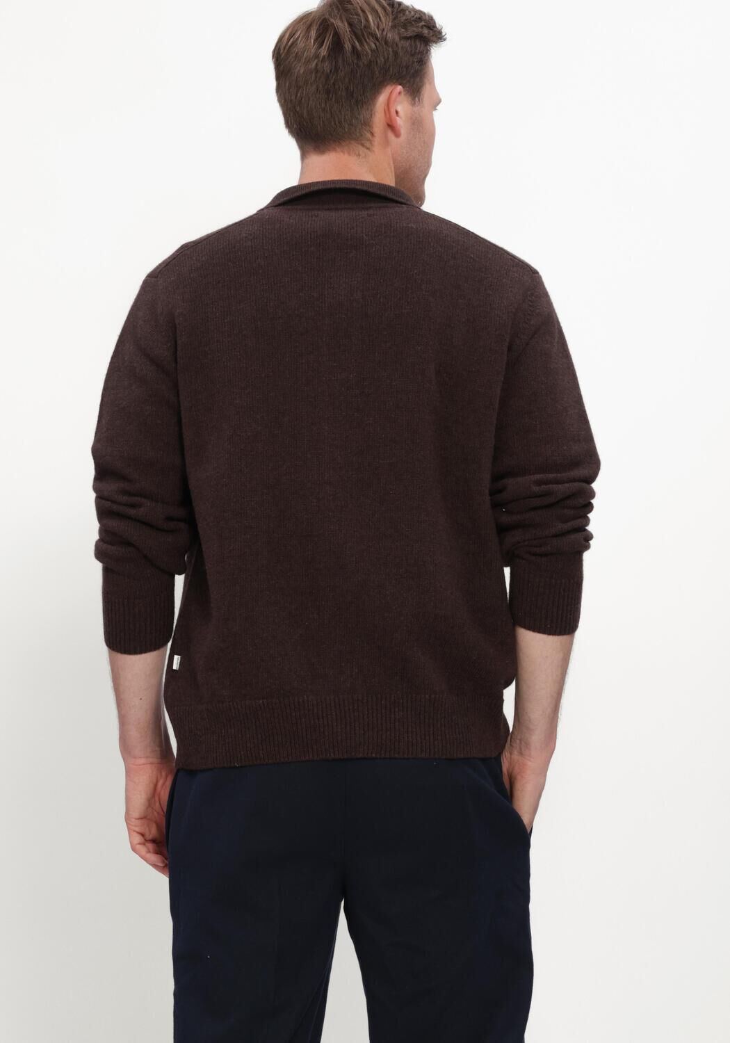 Bruine RESTER&Ouml;DS Vest RTDEAN CARDIGAN - large