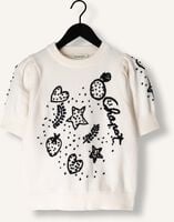 Witte FABIENNE CHAPOT Trui EDO SHORT SLEEVE PULLOVER Witte FABIENNE CHAPOT Trui EDO SHORT SLEEVE PULLOVER - medium