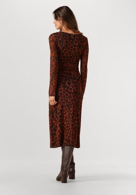 Bruine FABIENNE CHAPOT Midi jurk ASHLEY DRESS - large