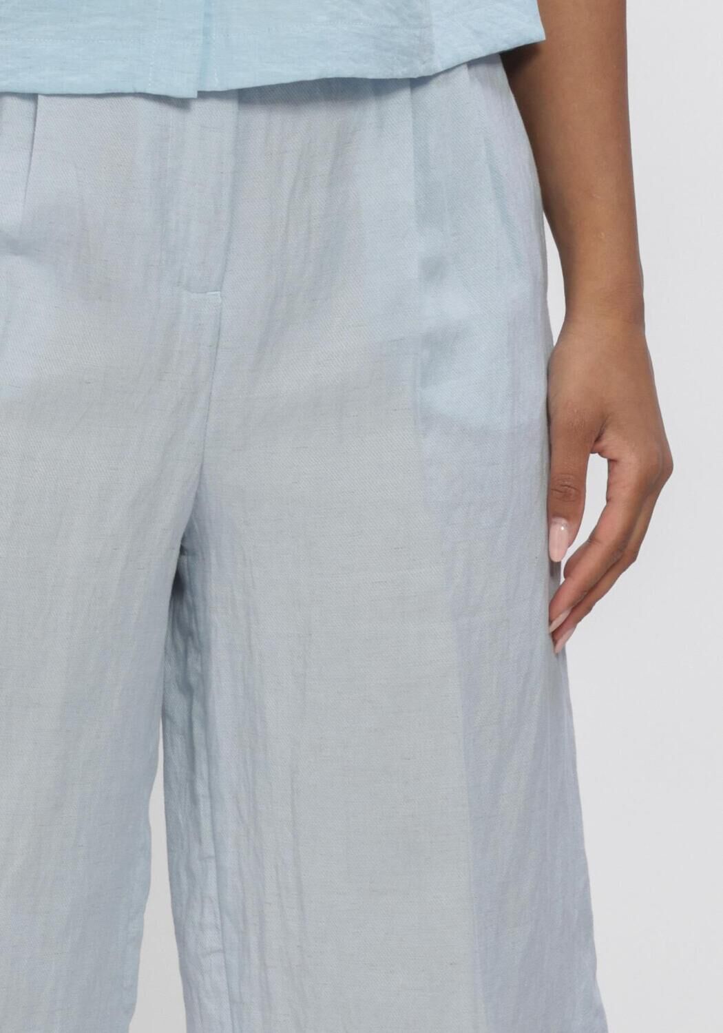 Blauwe MSCH COPENHAGEN Broeken MSCHGRACIELA FRANCISKA HW SHORTS - large