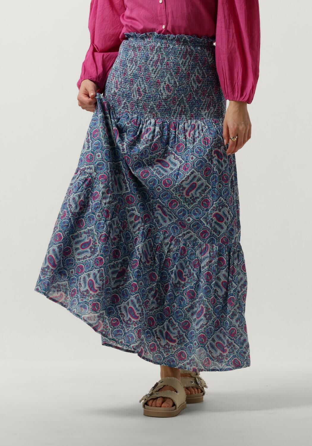 Antik batik Lange Rok Zena Multi-Kleur Multicolor Dames