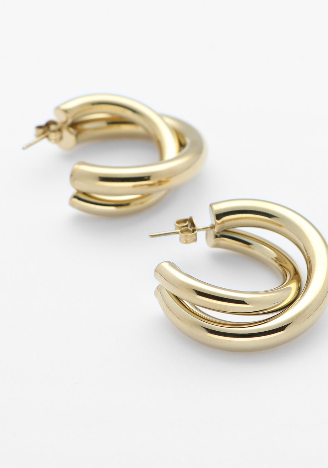 Goudkleurig NOTRE-V Oorbellen EARRING#1 - large