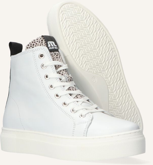 Witte MARUTI Hoge sneakers TERRY Witte MARUTI Hoge sneakers TERRY - large