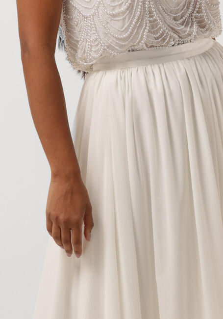 Witte Y.A.S. Bruidsmode YASMISTRA HW MAXI SKIRT - large
