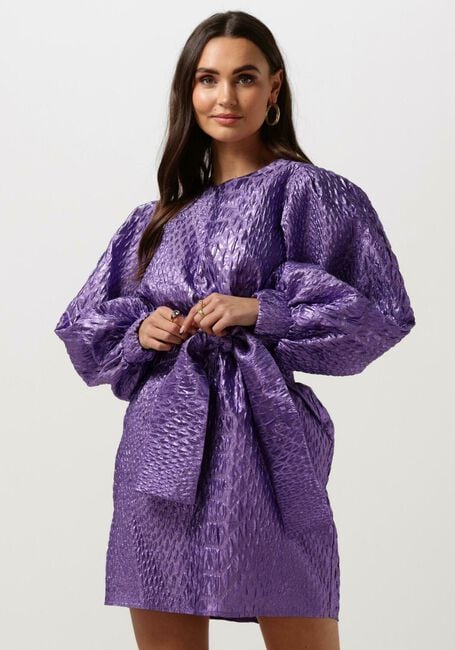 Paarse NOTRE-V Mini jurk NV-BRIGIT MINI DRESS - large