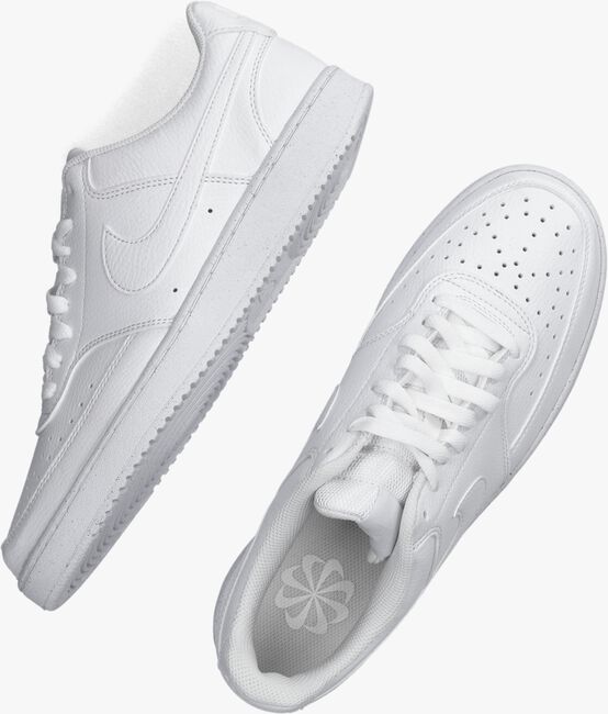 Witte NIKE Lage sneakers COURT VISION LOW - large