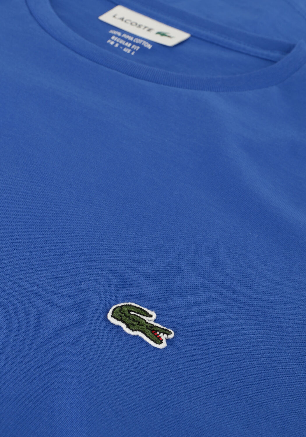 Blauwe LACOSTE T-shirt 1HT1 MENS TEE-SHIRT 12 - large