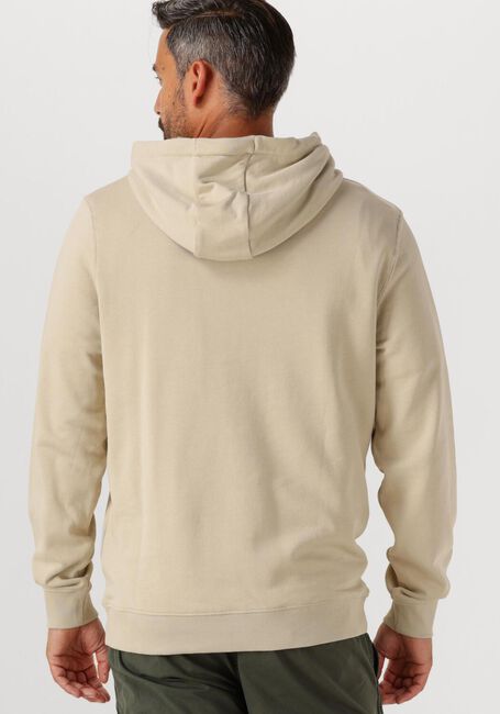 Taupe LYLE & SCOTT Sweater PULLOVER HOODIE - large