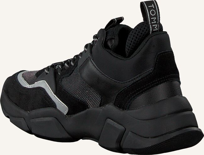 Zwarte TOMMY HILFIGER Lage sneakers MID CUT CHUNKY Zwarte TOMMY HILFIGER Lage sneakers MID CUT CHUNKY - large