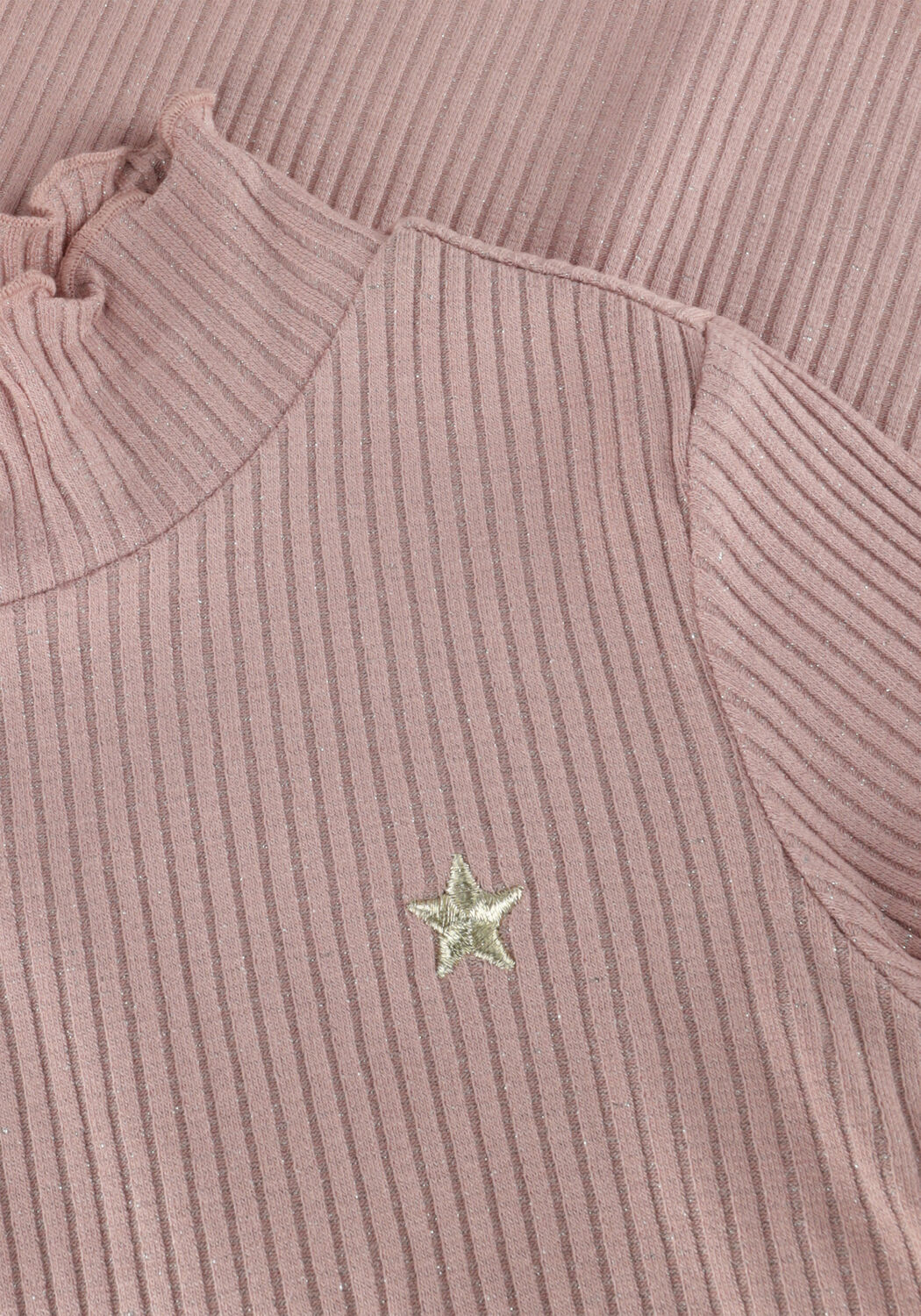 Roze LIKE FLO Tops & T-shirts EEF RIB COL - large