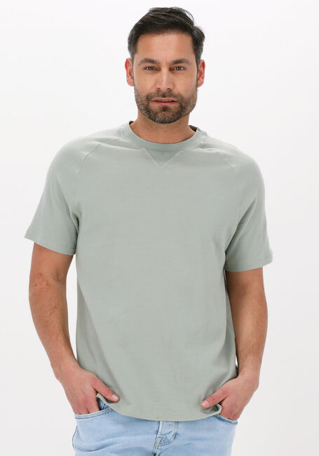 Groene DSTREZZED T-shirt CREW TEE SILKY JERSEY - large