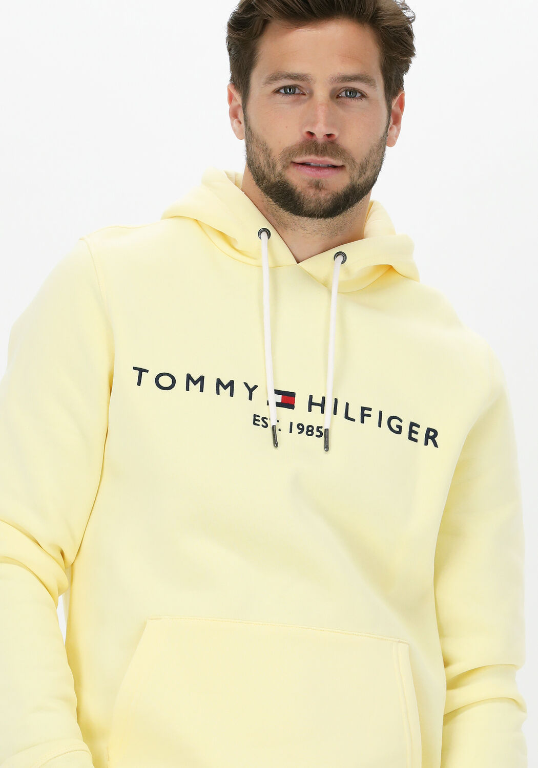Gele tommy sales hilfiger hoodie