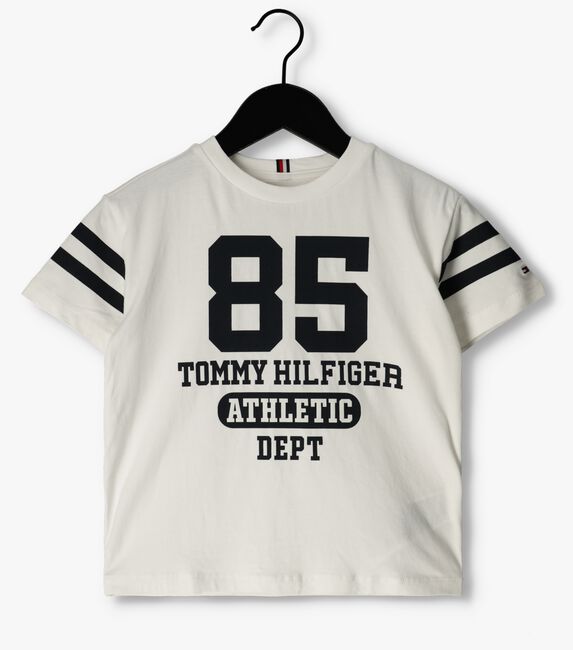 Witte TOMMY HILFIGER T-shirt COLLEGIATE TEE S/S - large