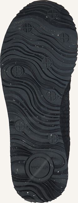Zwarte WODEN Lage sneakers YDUN CROCO Zwarte WODEN Lage sneakers YDUN CROCO - large