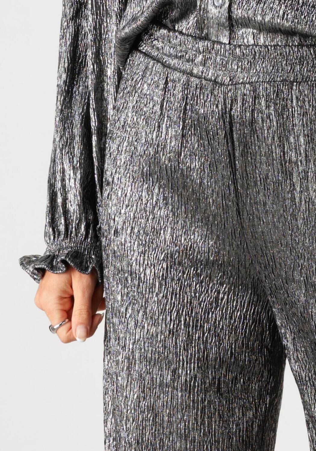 YDENCE Dames Broeken Pants Madison Zilver
