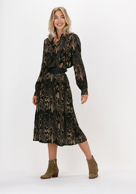 Camel MODSTR&Ouml;M Midi jurk MAE PRINT DRESS - large