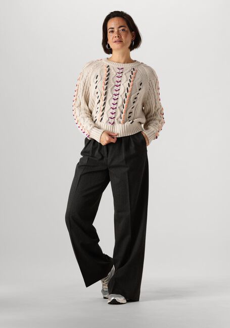 Grijze CATWALK JUNKIE Pantalon RELAXED TAILORED TROUSERS - large