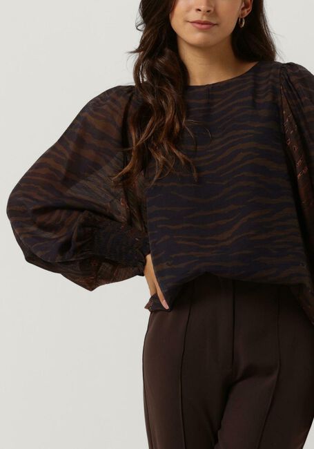 Bruine FREEBIRD Blouses TISHA BLOUSE - large