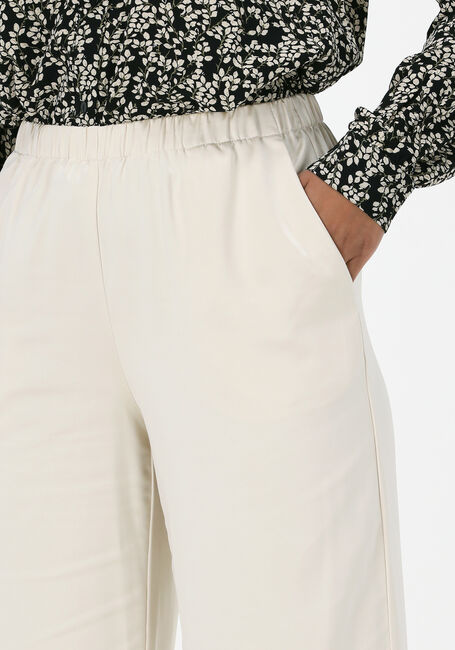 Creme MODSTRÖM Wijde broek PEPPA PANTS - large