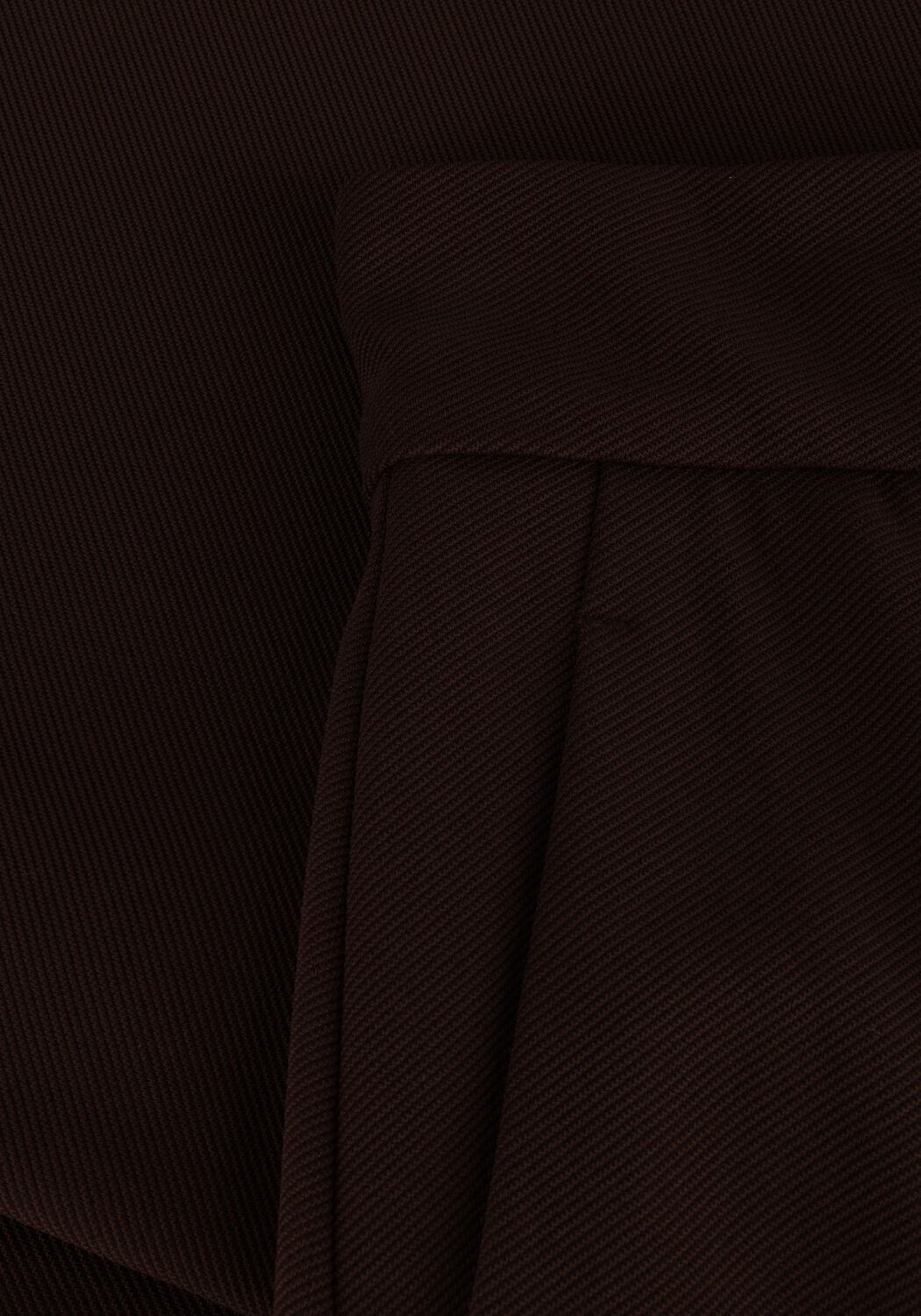 Bruine VANILIA Pantalon TAILORED TWILL - large