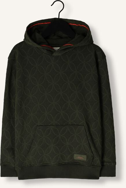 Groene SCOTCH & SODA Sweater JACQUARD HOODIE Groene SCOTCH & SODA Sweater JACQUARD HOODIE - large