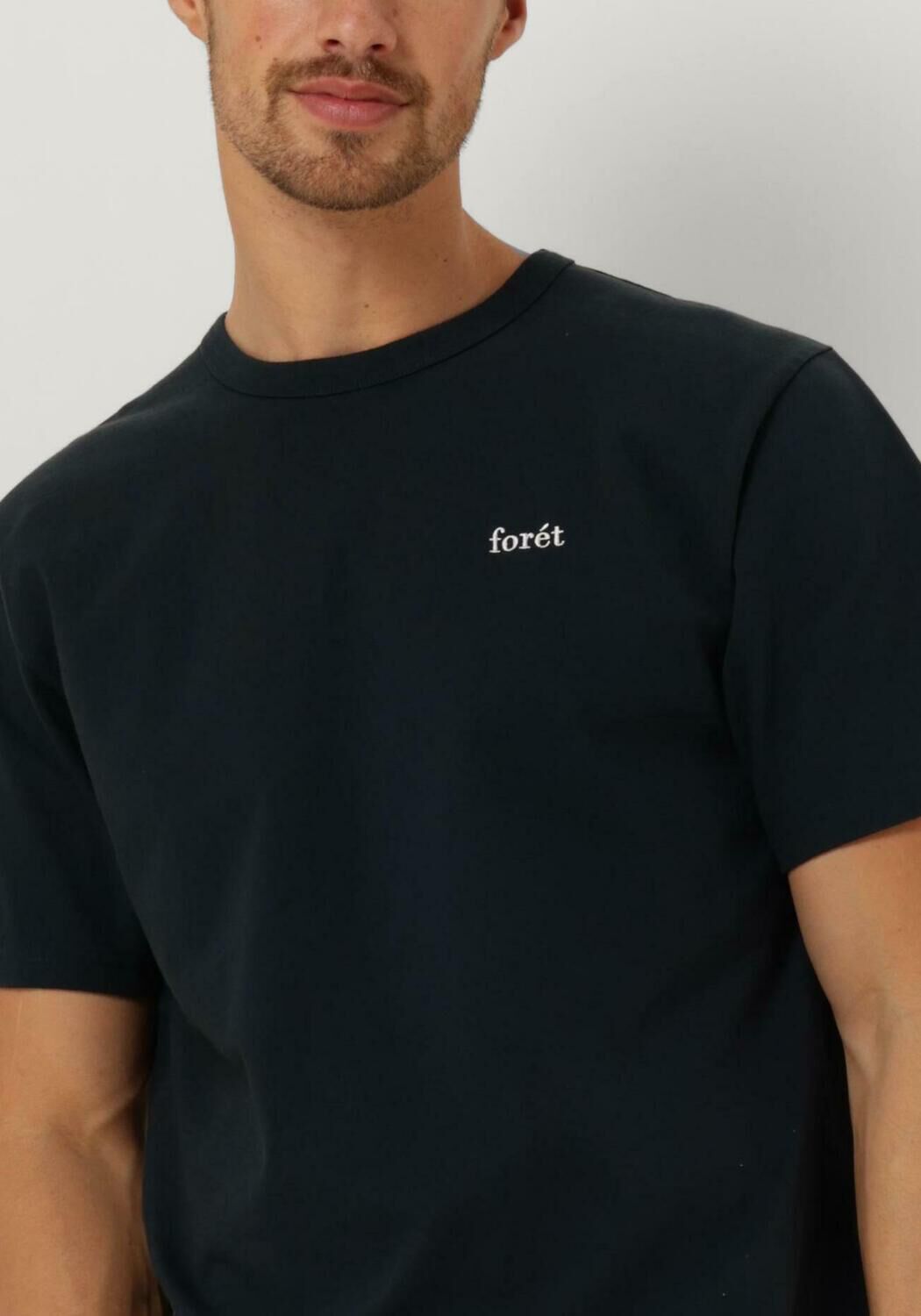 FORÉT Forét Heren Polo's & T-shirts Bass T-shirt Donkerblauw