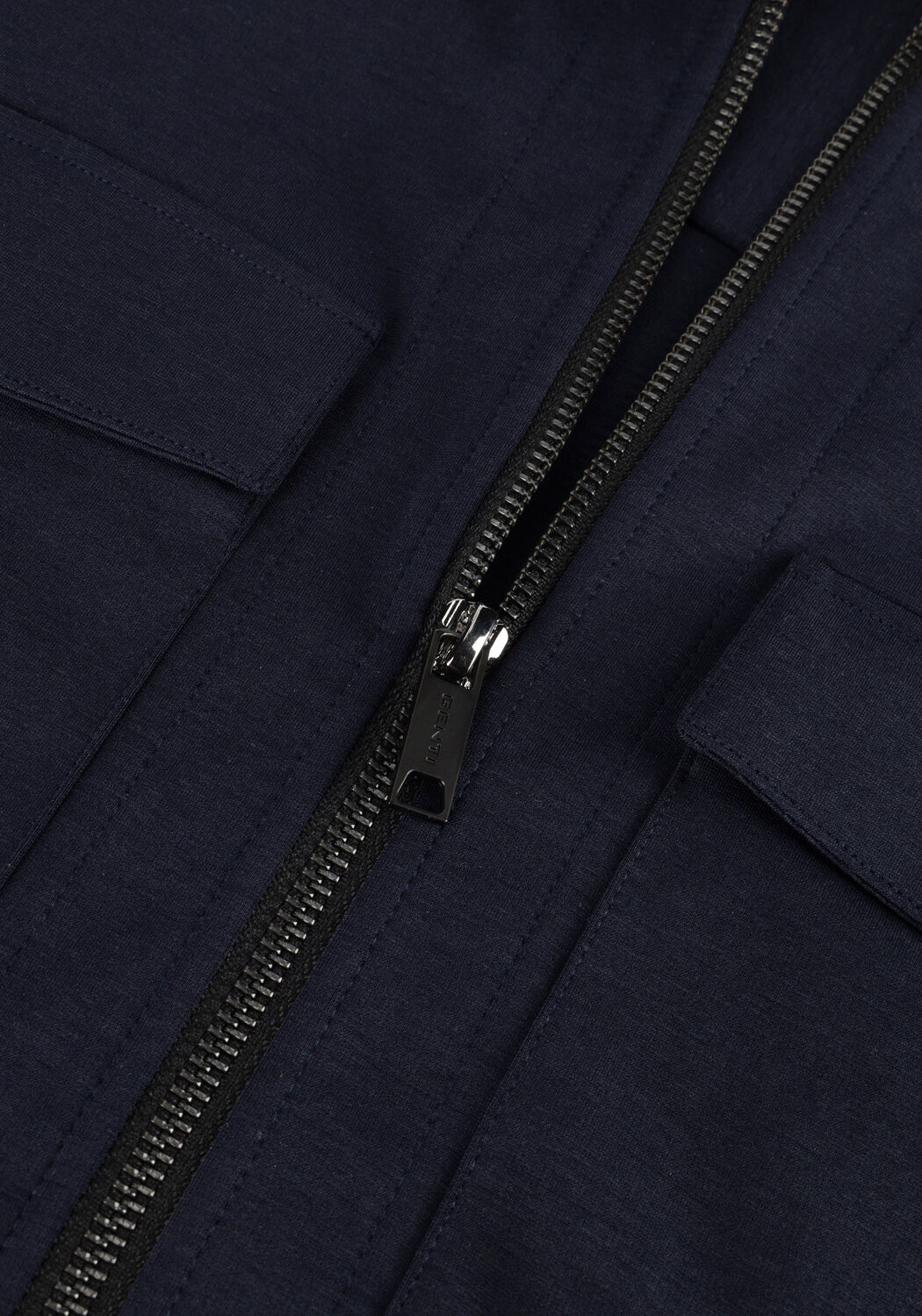 Donkerblauwe GENTI Overshirt S8286-1967 - large