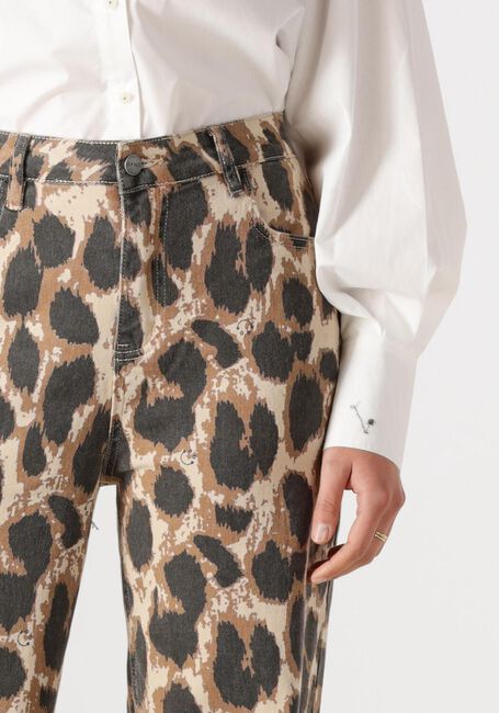 Bruine REFINED DEPARTMENT Wijde broek SUNNY - large