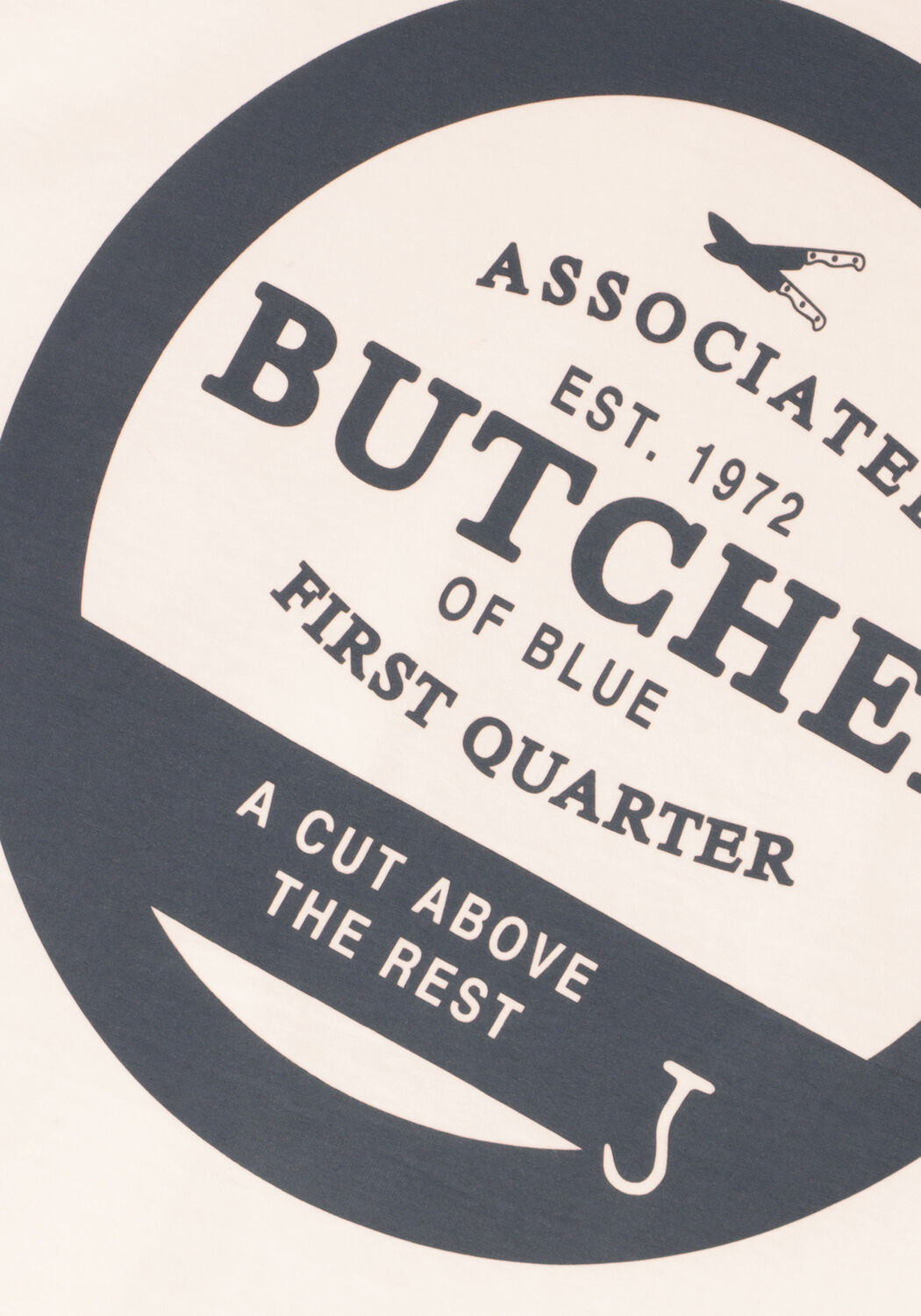 Witte BUTCHER OF BLUE T-shirt ARMY CUT TEE - large