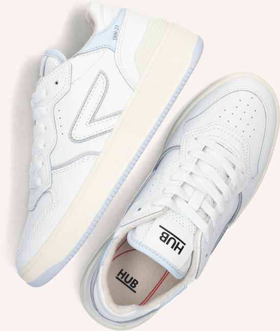 Witte HUB Lage sneakers SMASH Witte HUB Lage sneakers SMASH - large