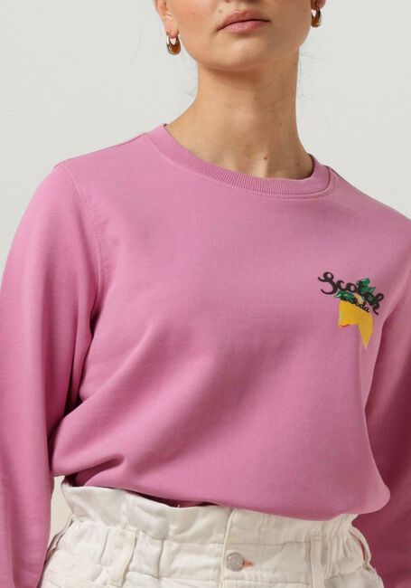Roze SCOTCH & SODA Sweater COTTON IN- CONVERSION REGULAR FIT CREWNECK SWEATER - large