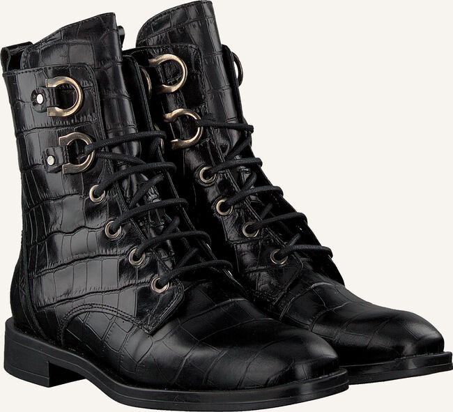 Zwarte VERTON Veterboots 454/05 Zwarte VERTON Veterboots 454/05 - large