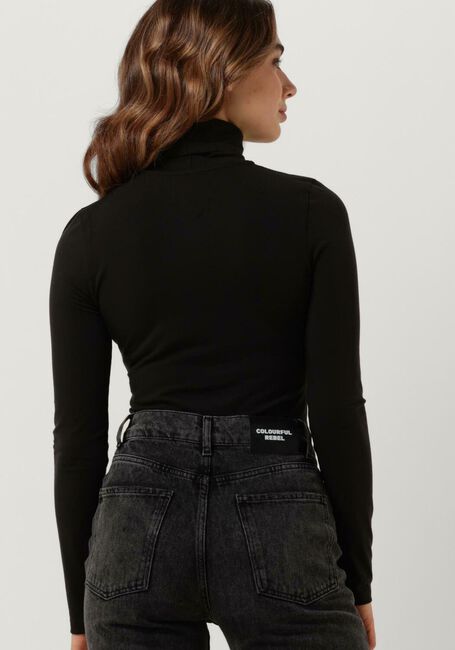 Zwarte TOMMY JEANS Longsleeves OTHER KNIT LONGSLEEVE - large