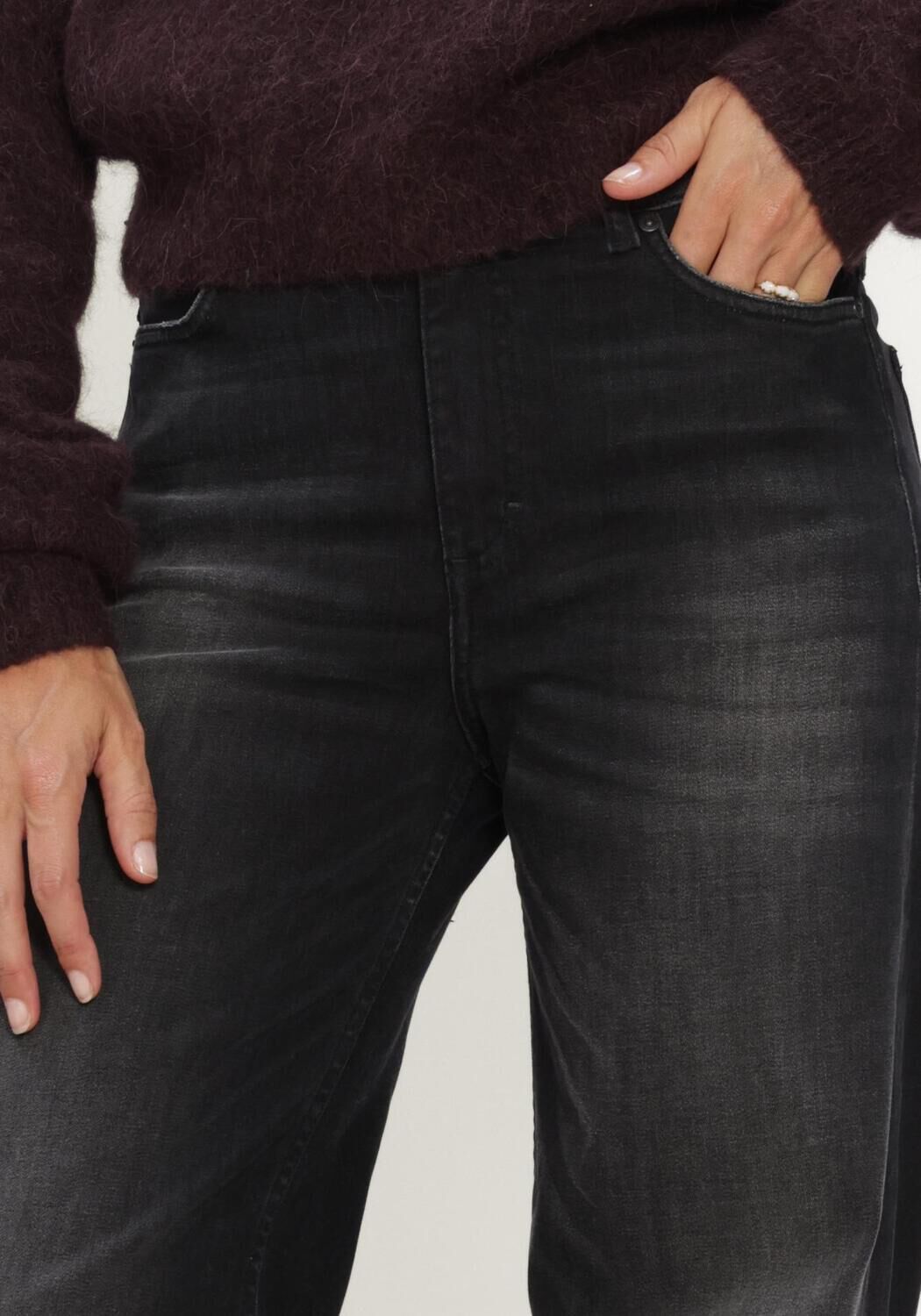 Zwarte CIRCLE OF TRUST Wide jeans PALMER DNM - large