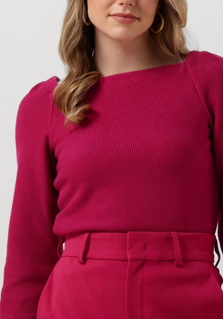 Roze VANILIA Sweater STRUC SPECIAL SLEEVE - large