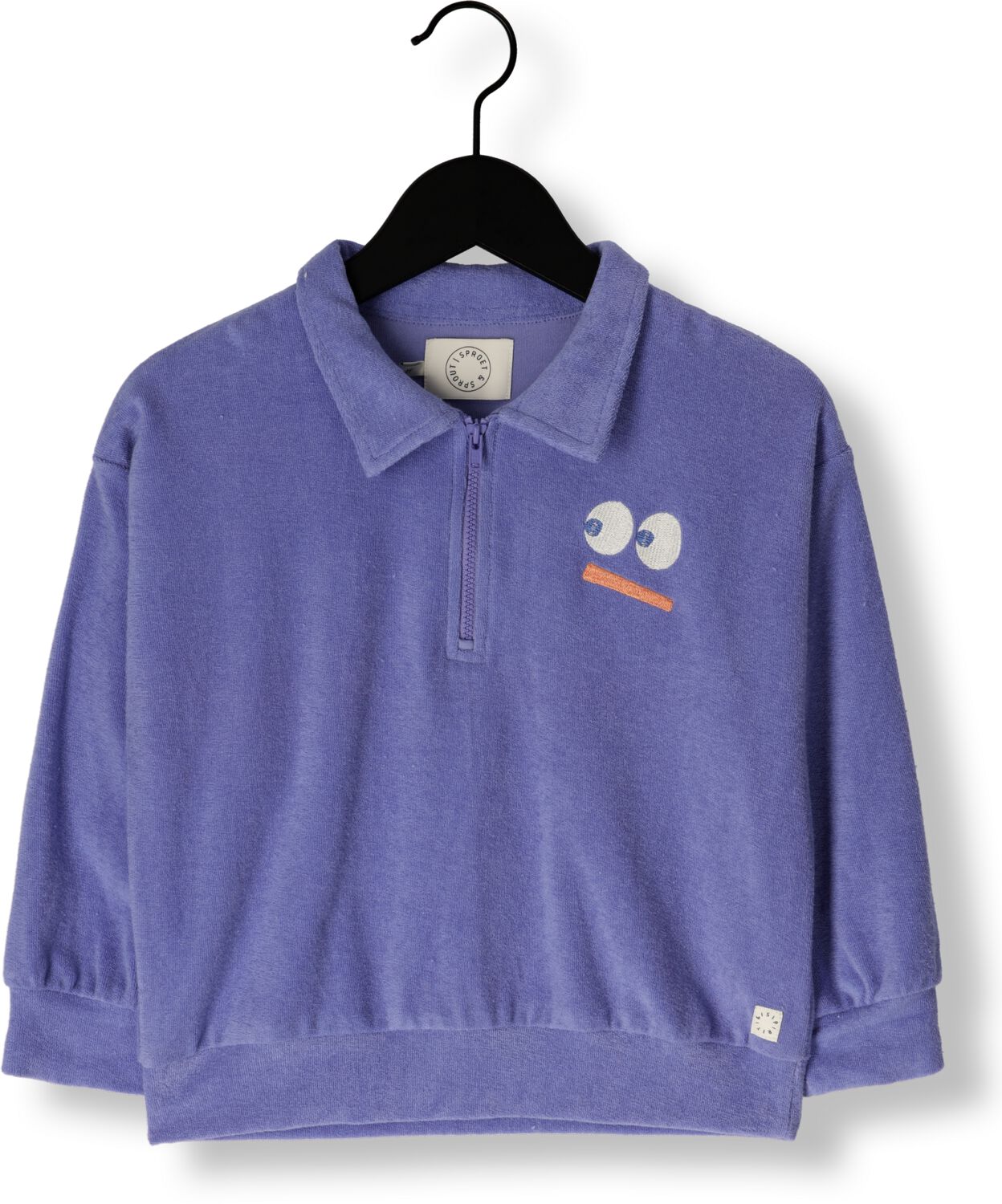 Sproet & Sprout Jongens Truien & Vesten Polo Sweatshirt Blauw