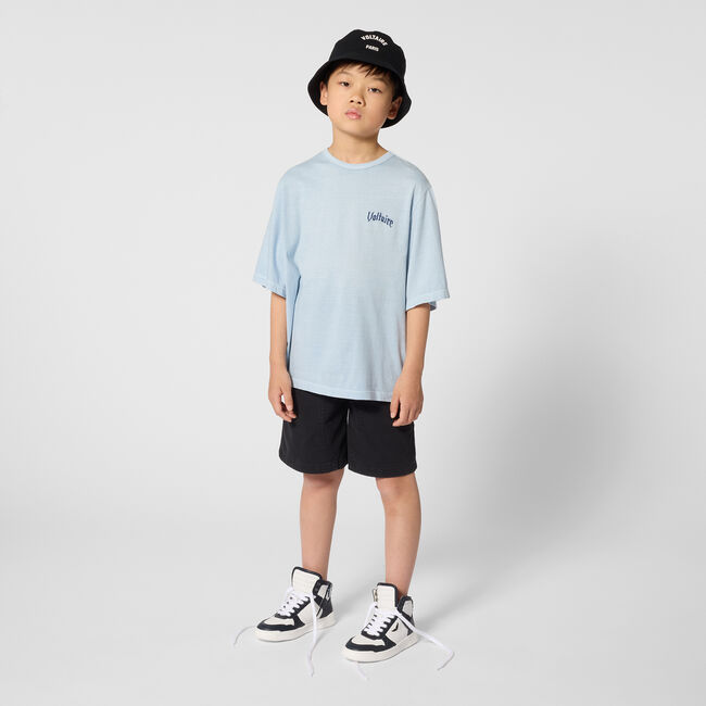 Lichtblauwe ZADIG & VOLTAIRE T-shirt X60585 - large