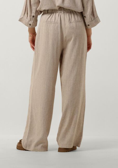 Zand MSCH COPENHAGEN Wijde broek MSCHJOVENE GINIA HW PANT - large