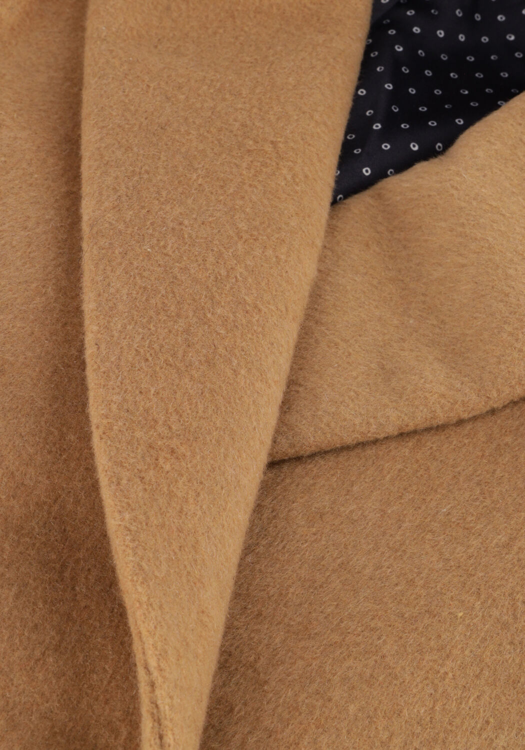 Camel SCOTCH & SODA Mantel DOUBLE BREASTED WOOLEN COAT - large